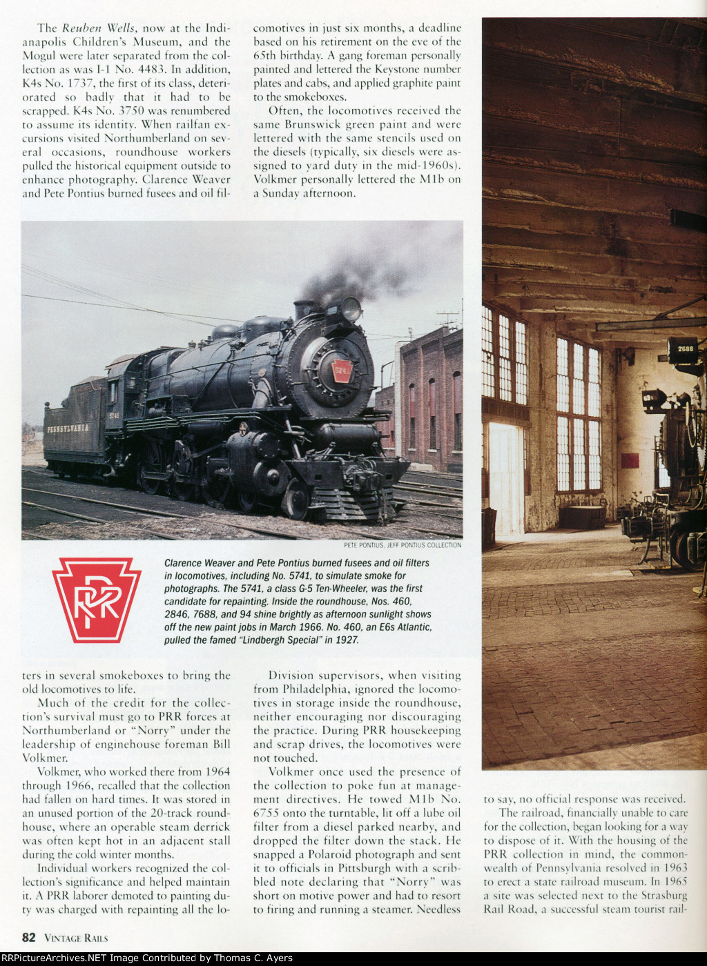 "PRR's Historical Collection," Page 82, 1996